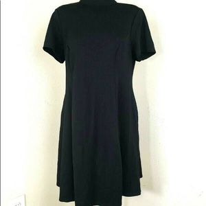 Black Torrid Mock Turtleneck Swing Dress with Pockets - Size 4. New with tags!!!